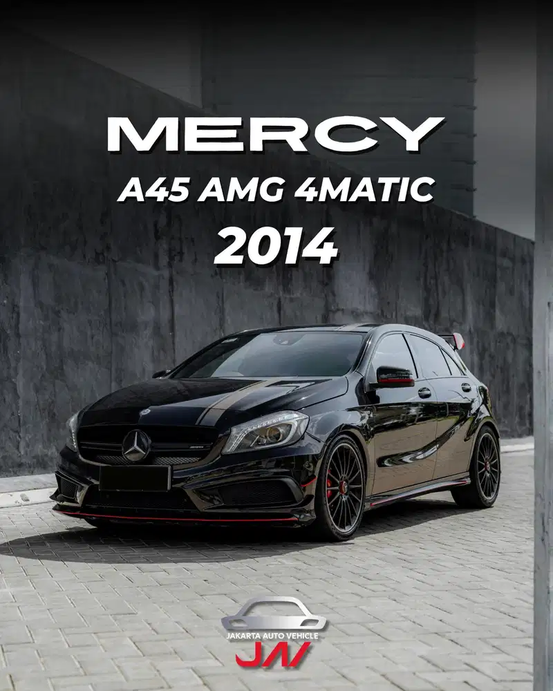 MERCEDES A45 AMG 4MATIC EDITION 1 HATCHBACK W176 / LIKE NEW / LOW ODO
