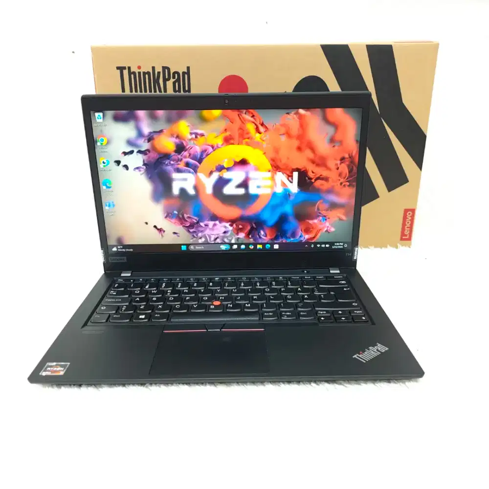 Laptop Gaming Design Lenovo T14 Ryzen 7 PRO 16CPUs Ram 16GB VGA Radeon