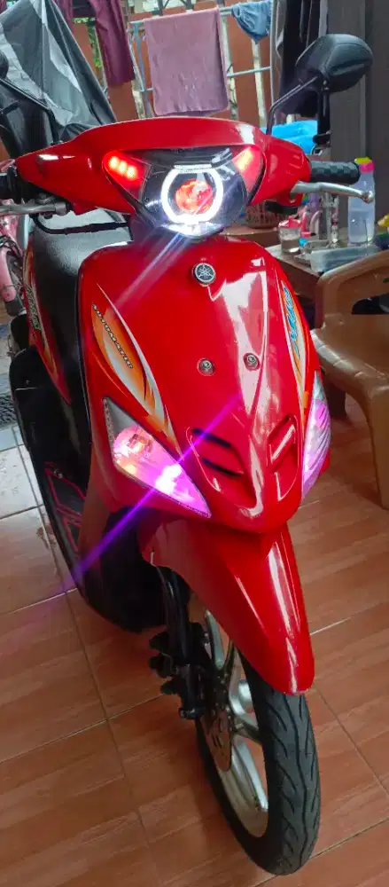Mio sporty 2005  merah  pajak off