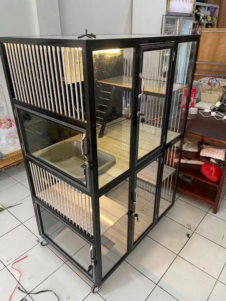 Kandang kucing medan bagus 1
