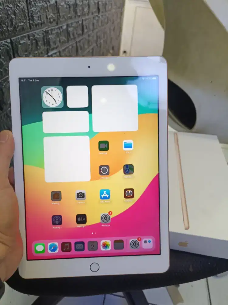 Second iPad gen 6 128gb Wifi only inter unit+dus normal jaya