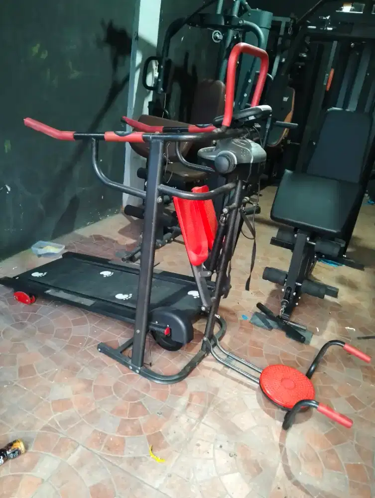 Treadmill manual tanpa listrik Alat olahraga lari