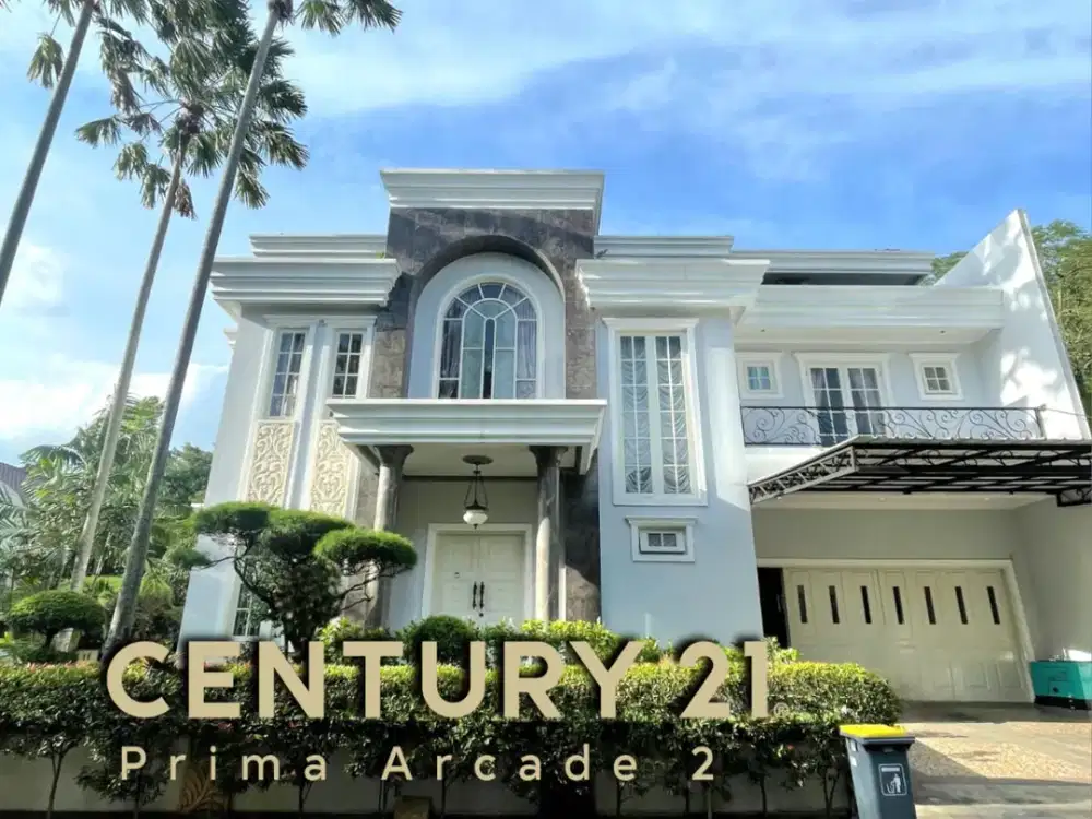 Dijual Rumah Mewah Strategis Semi Furnished Posisi Hoek Dalam Cluster Ada Swimming Pool Dekat Pasar Modern Bintaro di Sektor 9 Bintaro Gb-15450