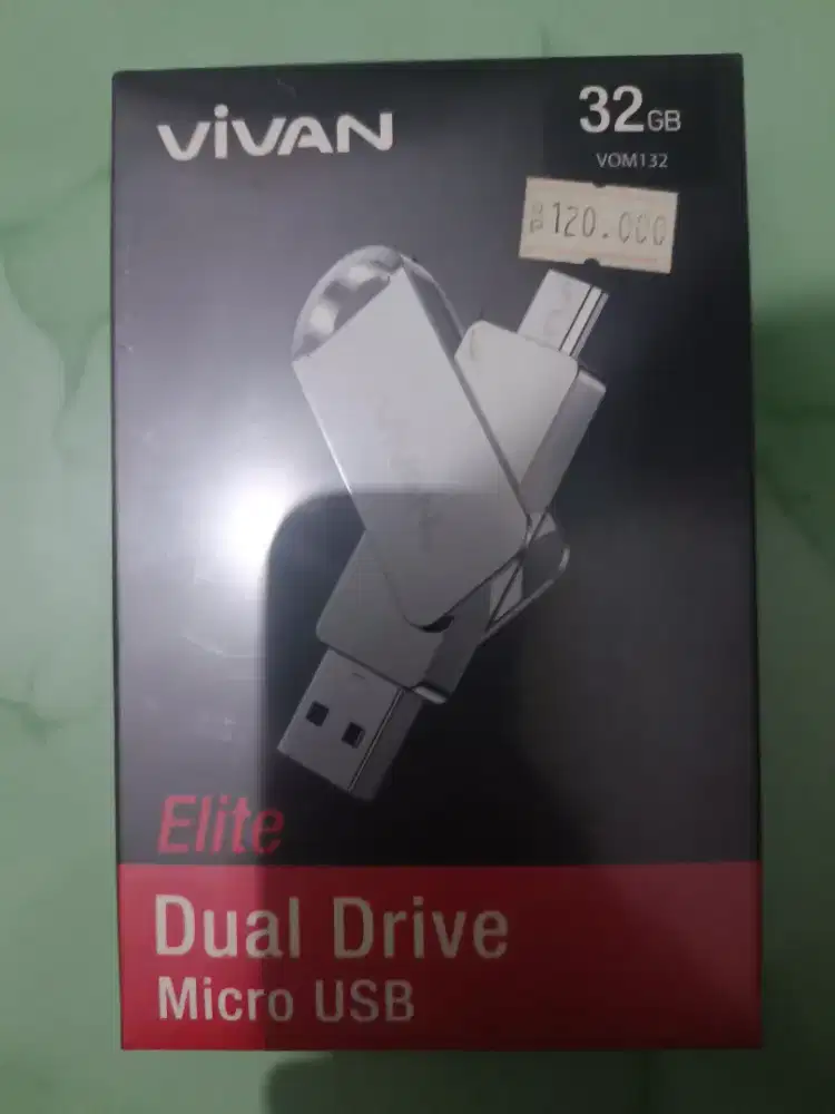 JUAL MURAH FLASHDISK VIVAN 32GB DUAL DRIIVE OTG