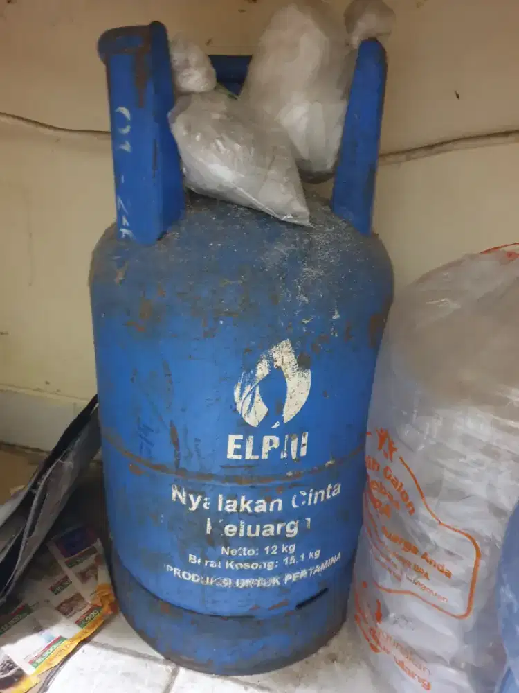 Tabung gas biru 12 Kg