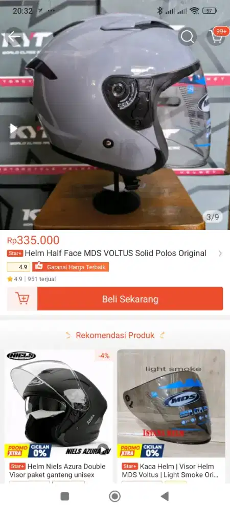 Dijual Helm MDS Baru