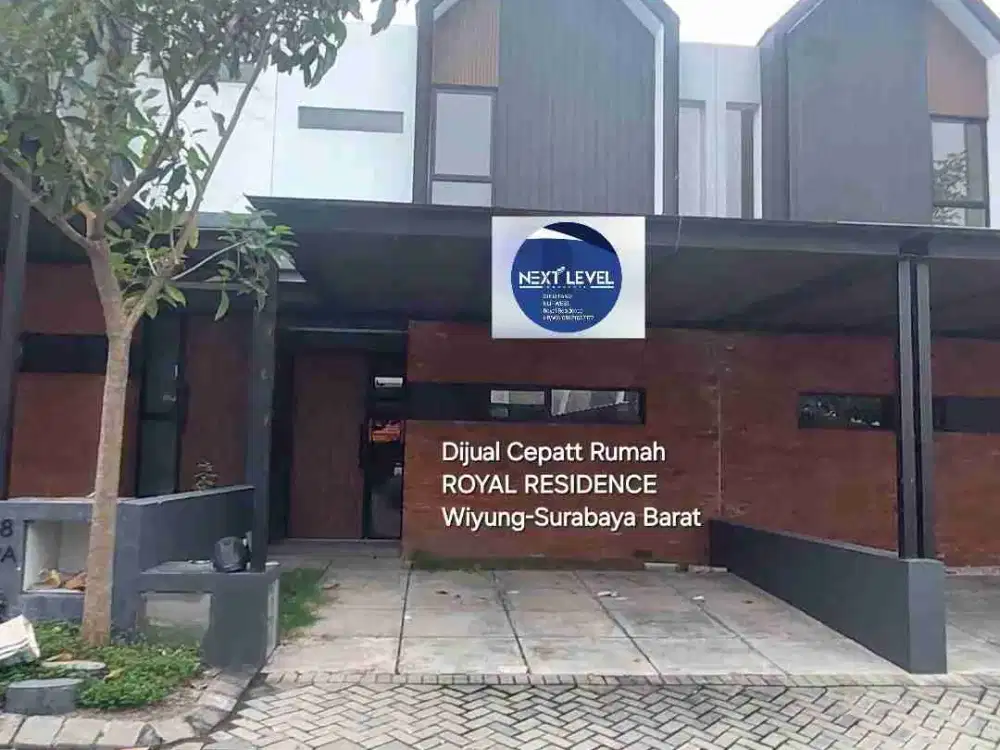 Dijual Rumah Royal Residence Wiyung-Surabaya Barat