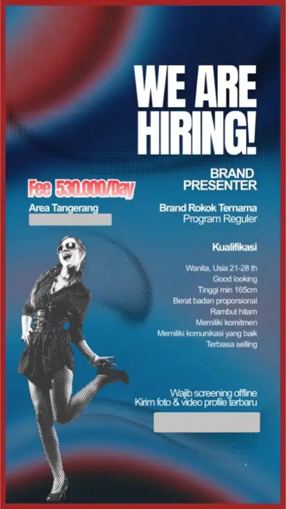 Butuh cepat spg area tangerang