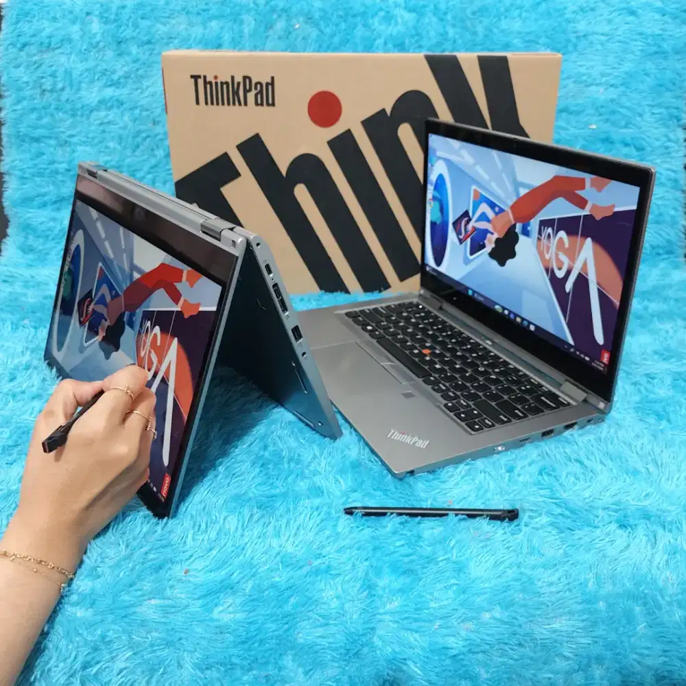 Lenovo L13 Yoga Include Stylus Pen Dual Camera Core i5 Ram 16GB