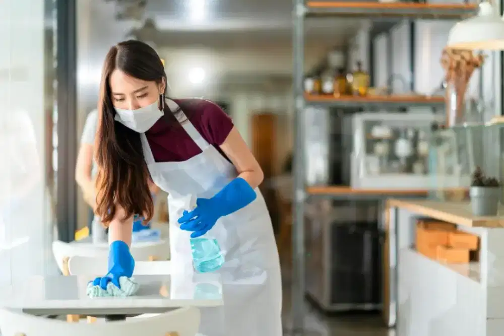 cari wanita bersih kantor gudang