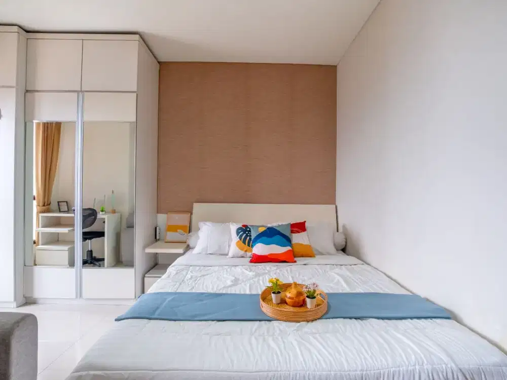 Lokasi Strategis Jakarta Selatan & Full Furnished! Sewa Murah Apartemen Tamansari Semanggi Type Studio, Lokasi Dekat (Mega Kuningan, SCBD, Senayan)