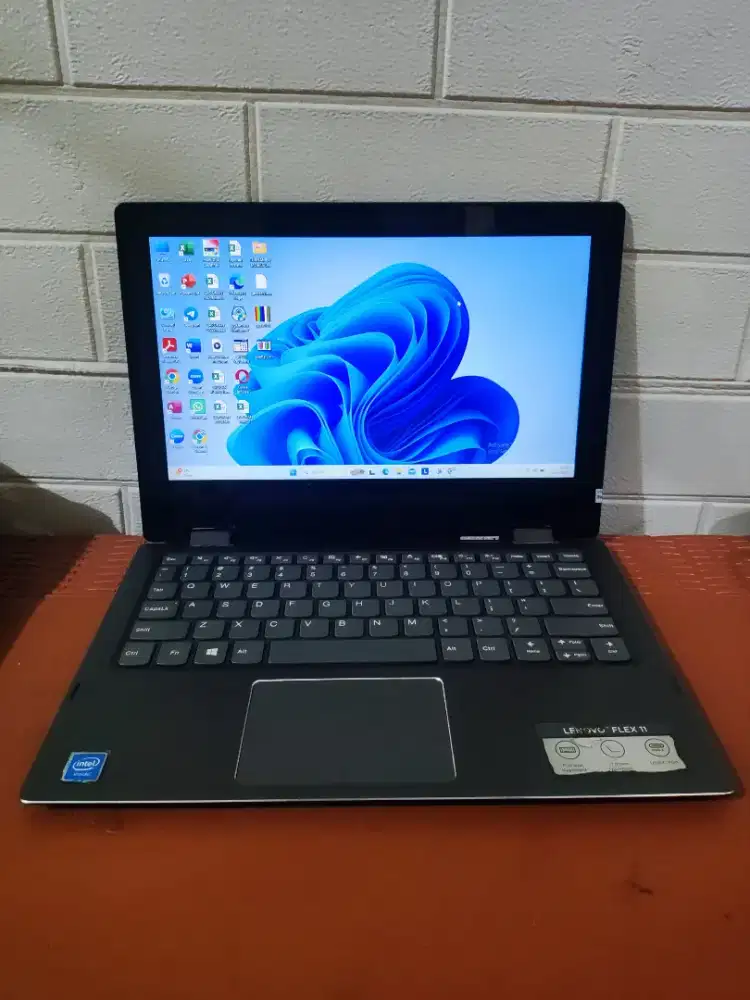Jual Laptop Lenovo FLEX 11 Touchscreen 360* Intel Celeron N4000