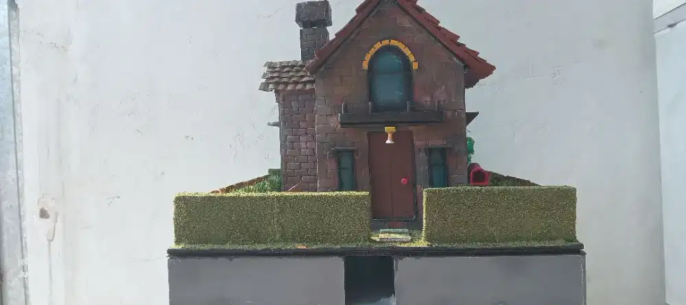 Diorama rumah cakep buat action figure