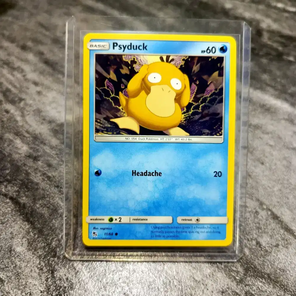 Kartu pokemon psyduck english tahun 2019 asli original