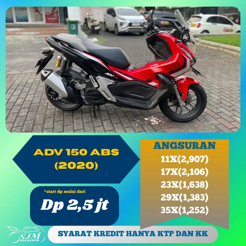 HONDA ADV 150 ABS 2020 CASH & KREDIT