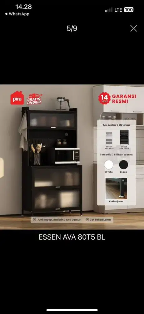 Dijual Murah Rak Dapur / lemari dapur