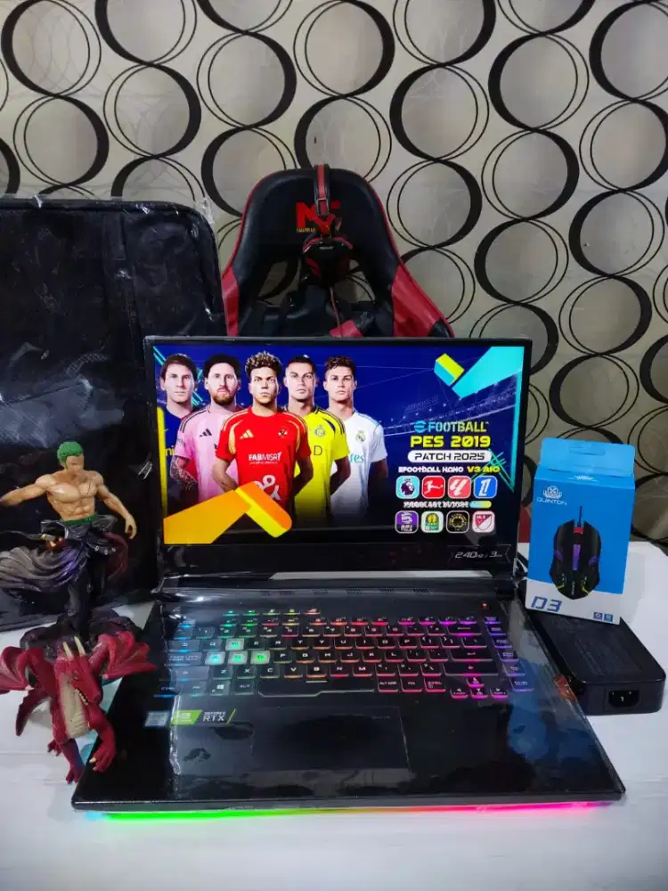 [VGA RTX] Laptop Gaming & Design Asus ROG G531GV RAM 16GB SSD 512GB