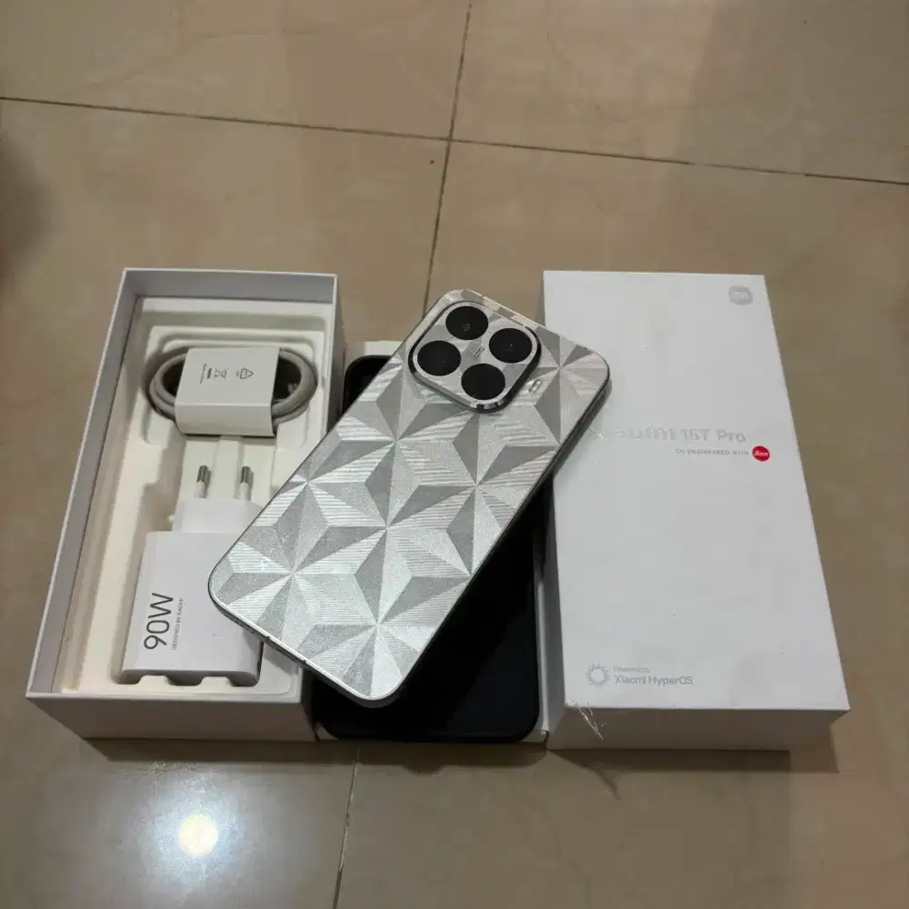 Xiaomi 15t pro 12/512gb fullset nota ada