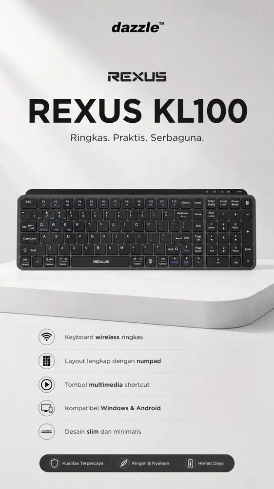 Rexus KL100 Multidevice