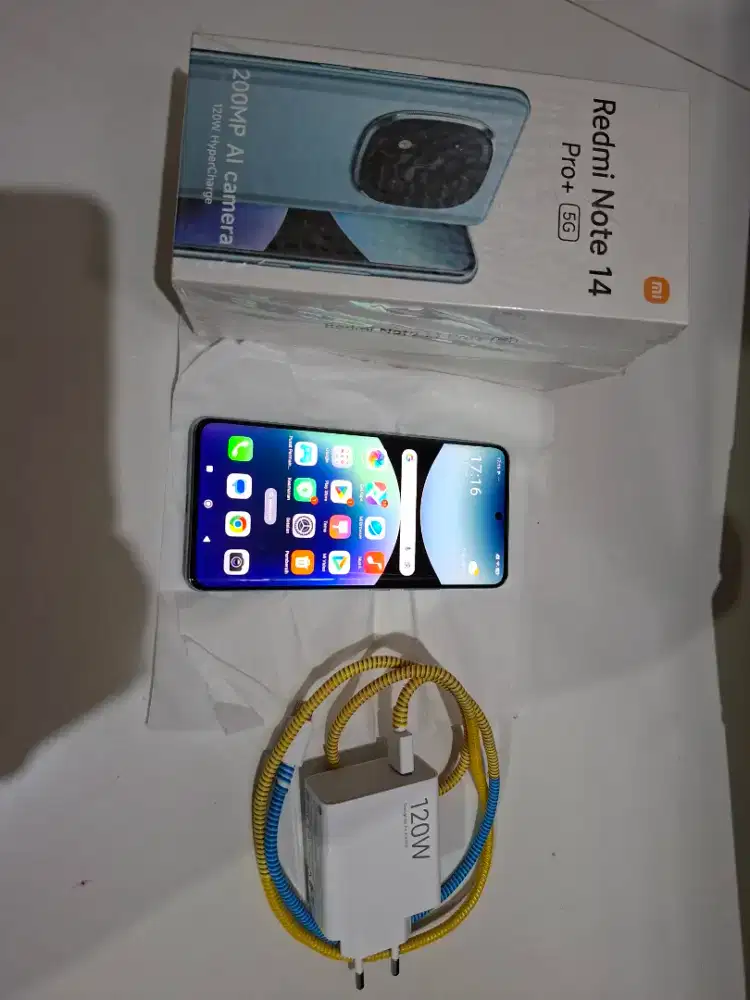 Redmi Note 14 Pro Plus 5G 8/256 Frost Blue Gr. Resmi