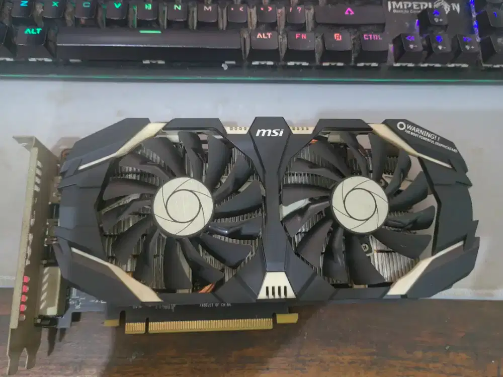 VGA MSI GeForce GTX 1060 6GB DDR 4