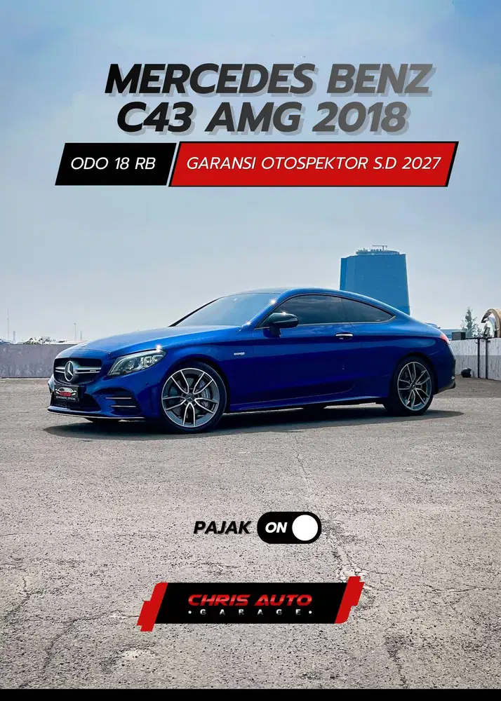 Lowodo 18rb Rare Mercedes Benz C43 AMG Coupe Facelift 2018/ Mercy 2019
