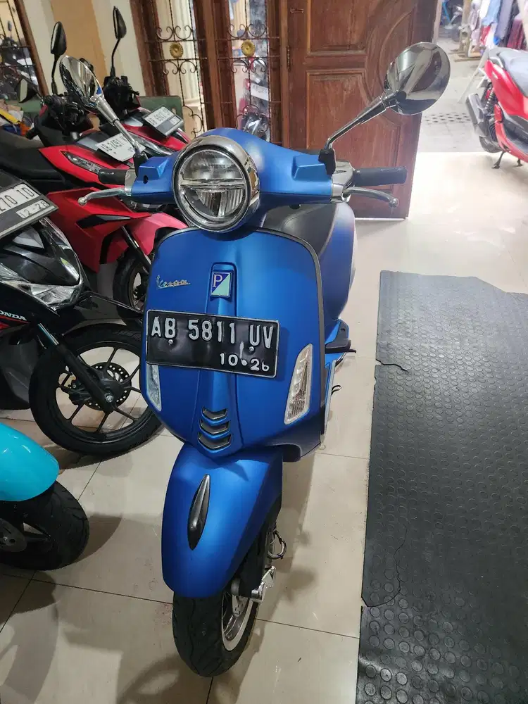 Piaggio primavera 150 biru 2021 gbm
