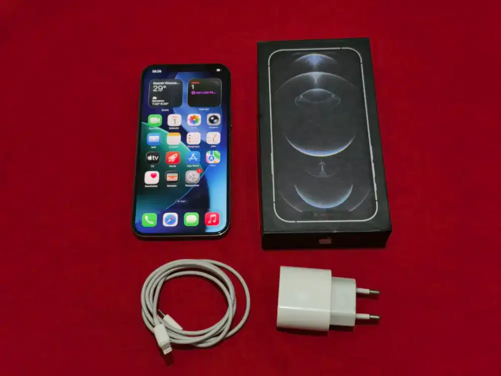 iPhone 12 promax 256gb space gray all operator
