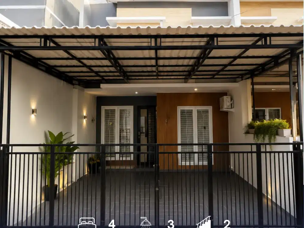 Rumah Minimalis Sudah Renovasi dan Siap Huni di BSD City