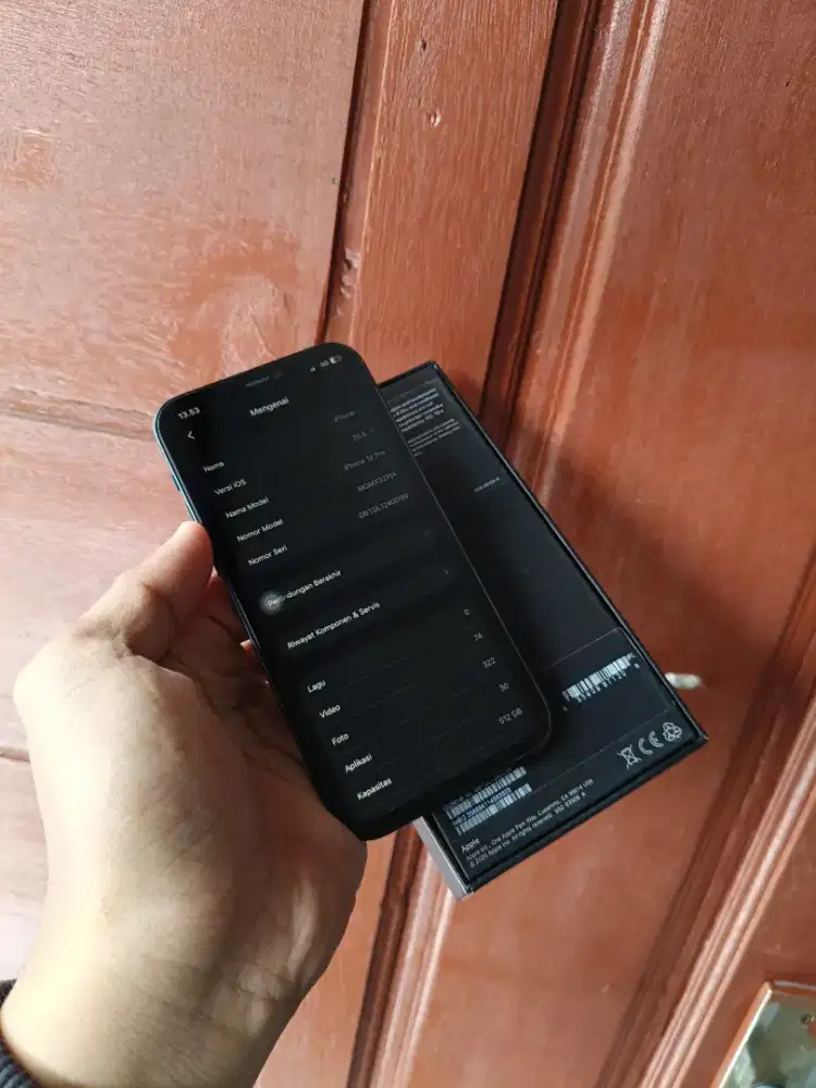 Iphone 12 pro inter 512gb lengkap