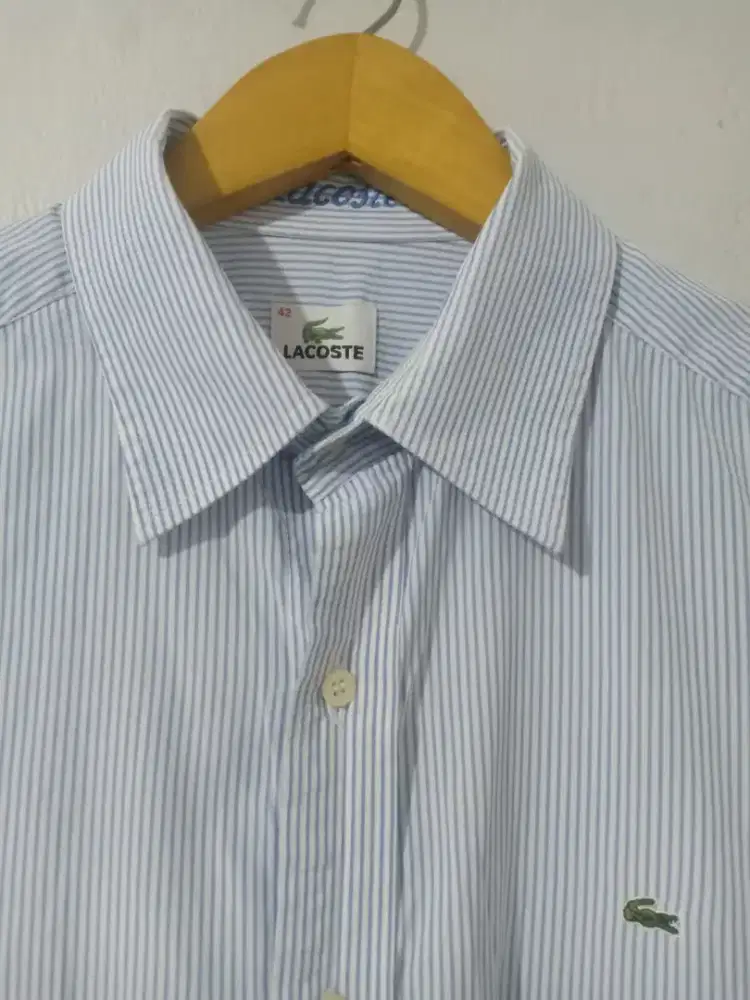 Kemeja Lacoste Size L Slim