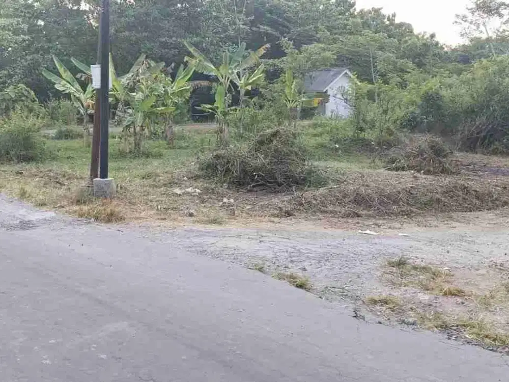 *DIJUAL TANAH KAVLING MURAH HOOK 131m² - 2 MUKA JALAN DPU SAPEN MOJOLABAN SUKOHARJO*