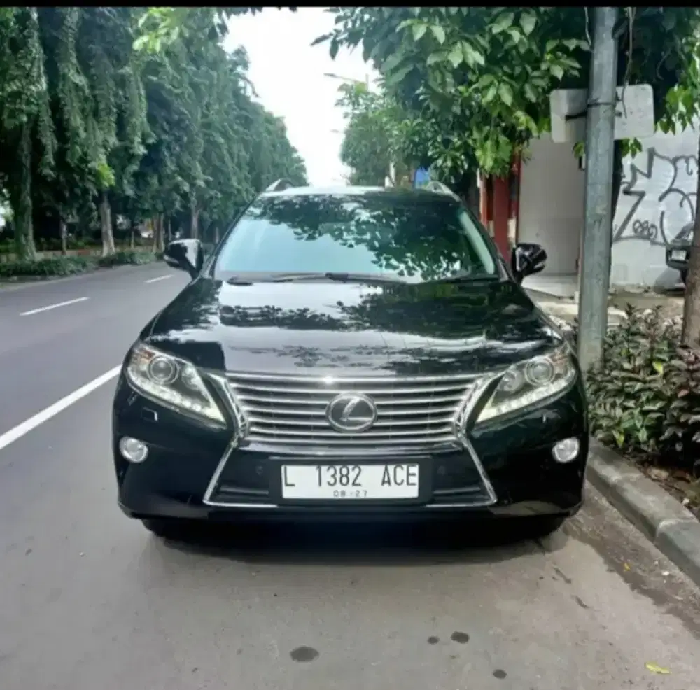 LEXUS RX270 PREMIUM AT 2013 KM 104RB PLAT L SURABAYA