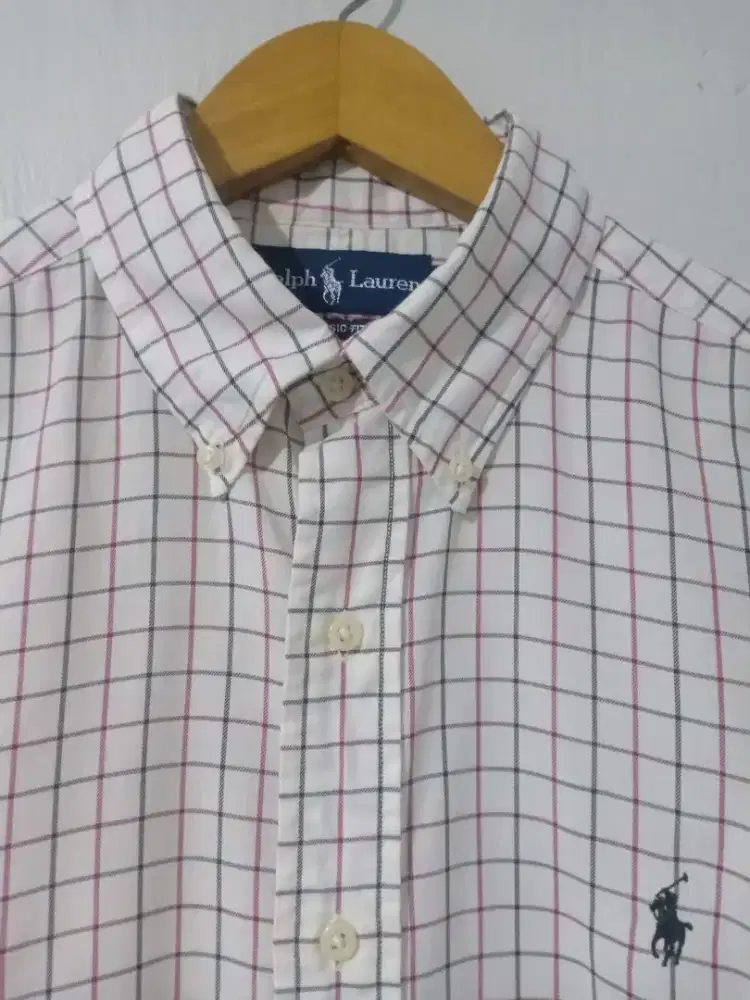 Kemeja Polo Ralph Lauren Size XL Slim