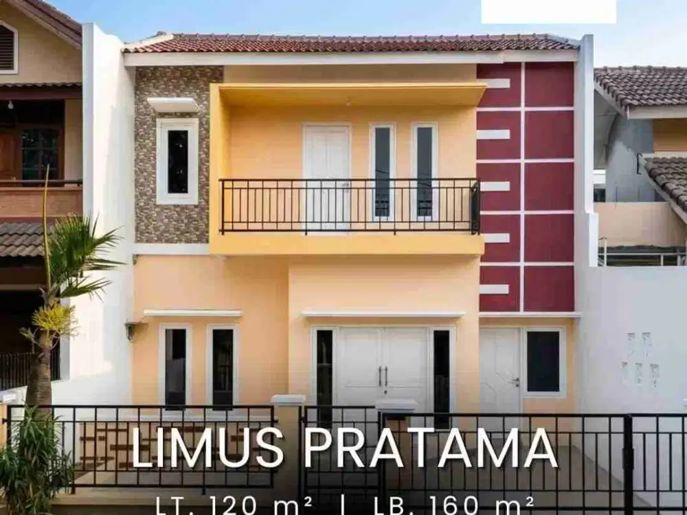 Rumah Cantik menarik harga ekonomis dan dinamis di Limus Pratama Cibubur