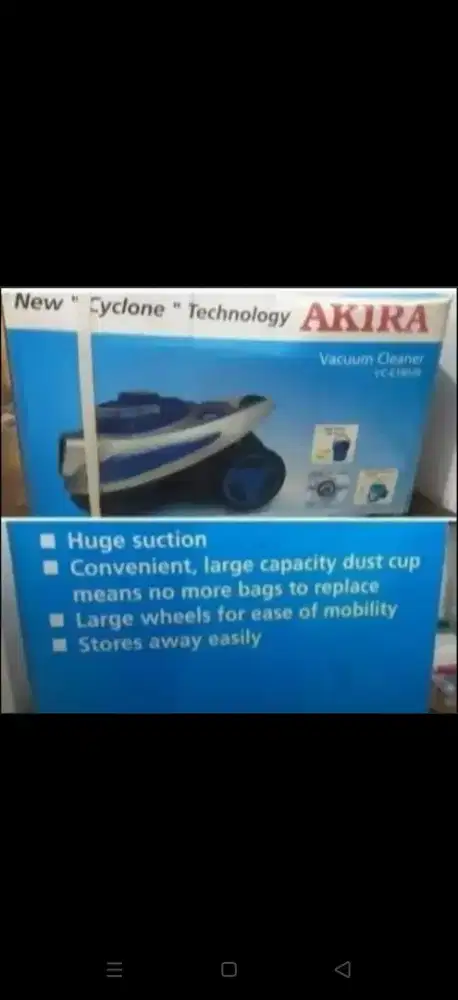 Vacuum Cleaner Merk Akira