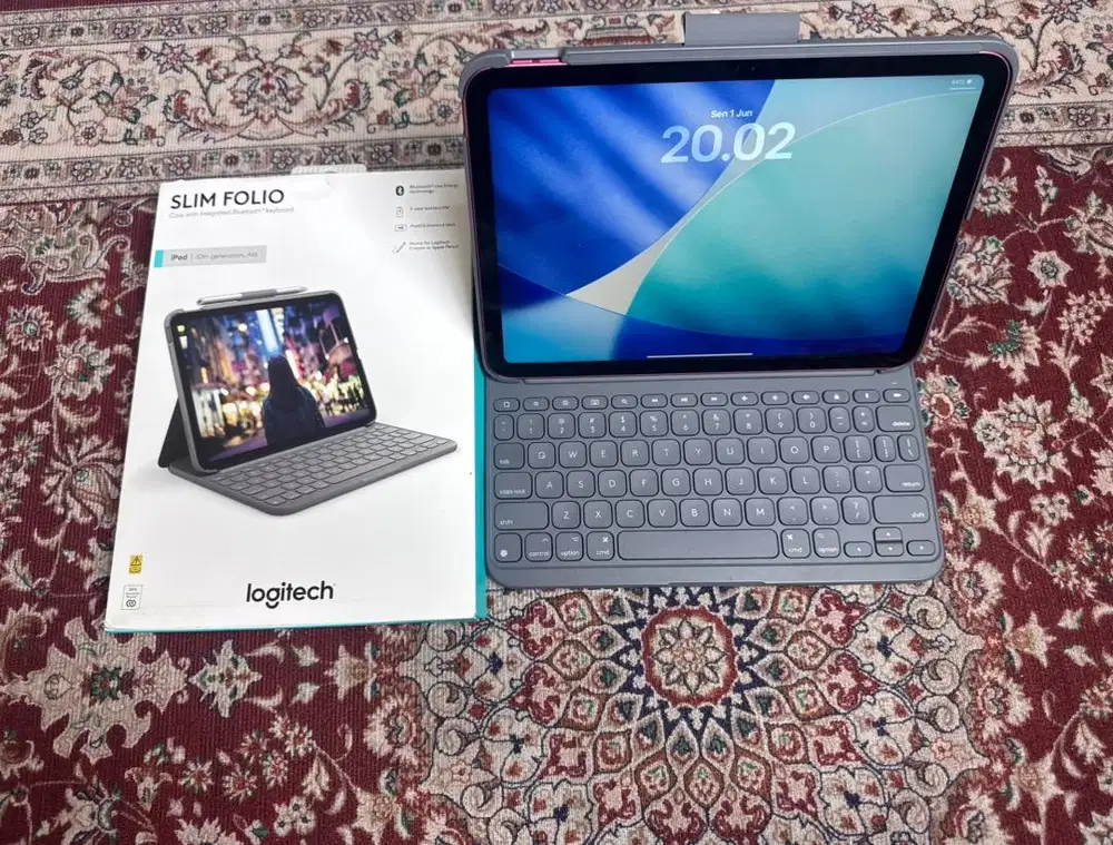 Logitech Slim Folio iPad Gen 10 & iPad Gen 11 Fullset