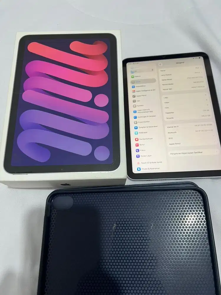 Ipad Mini 7 128gb ex inter fullset second preloved likenew