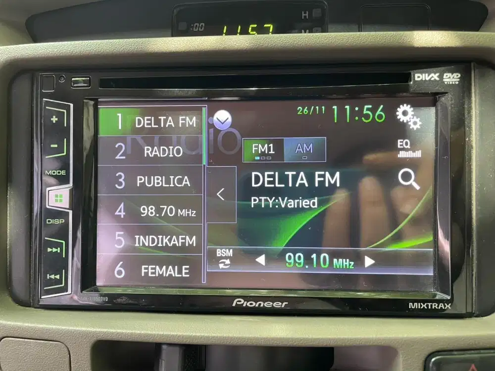 Headunit Pioneer AVH1850DVD original