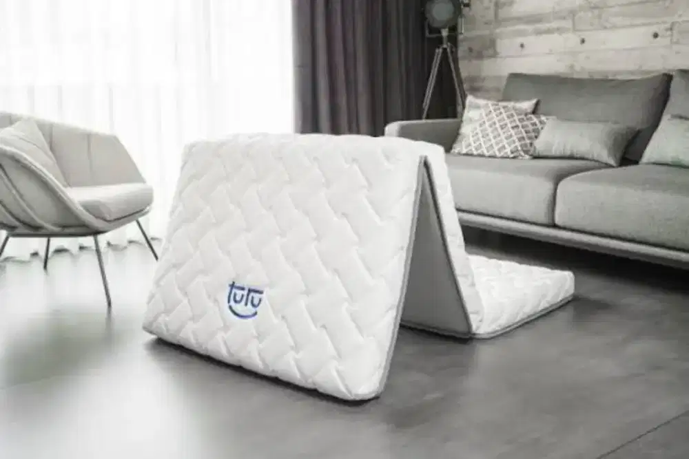 Kasur lipat turu wave firm + sprei & cover bag