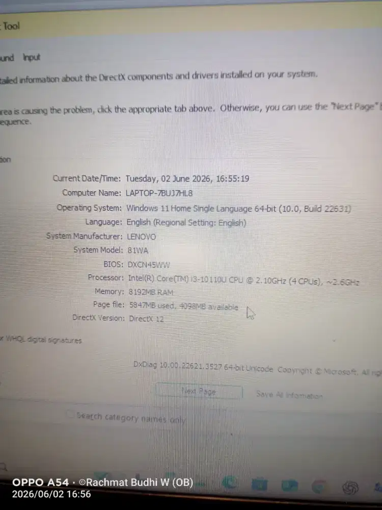 Jual Laptop Lenovo
