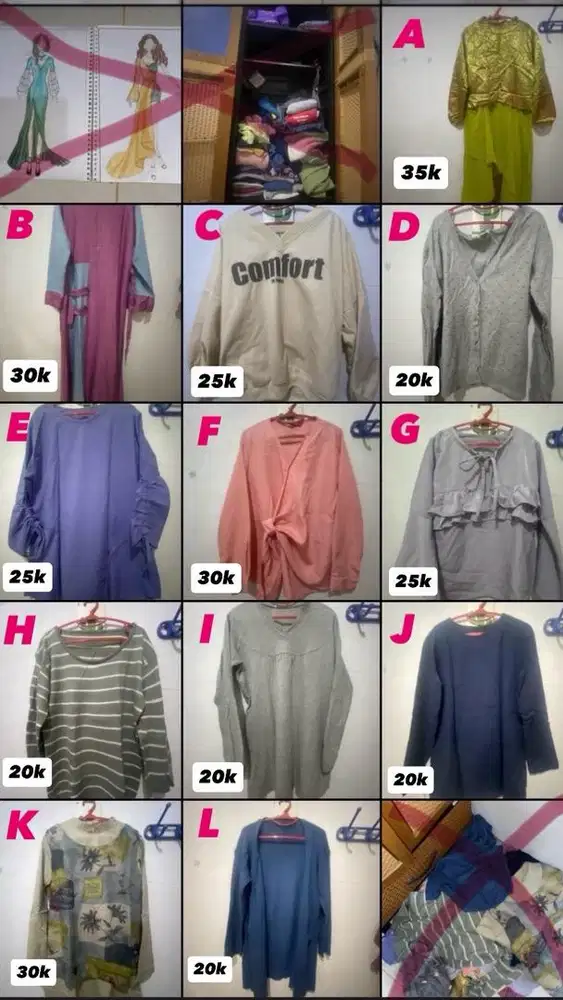 DI JUAL BAJU PRELOVED MASIH BAGUS!!