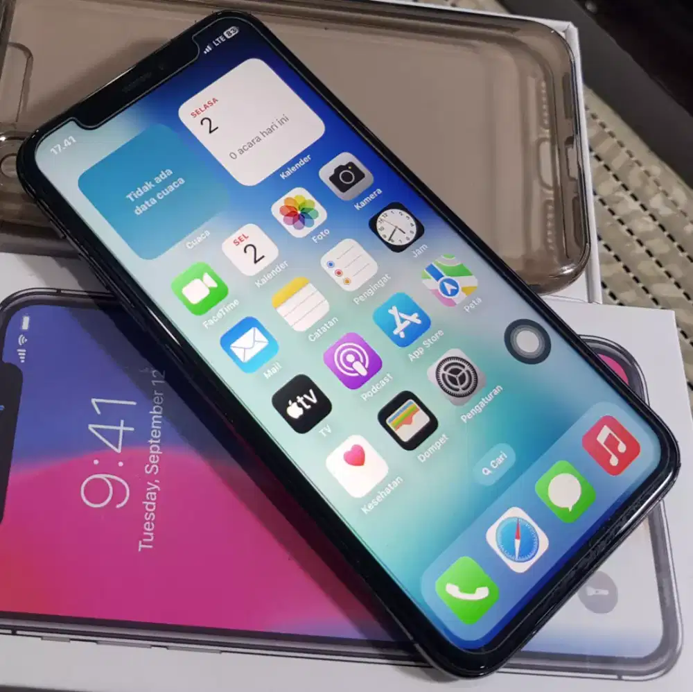 iPhone X 64Gb inter mlus lengkap