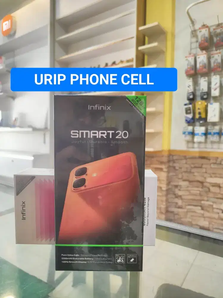 INFINIX SMART 20 4/64 promo+bonus cash & credit garansi Resmi