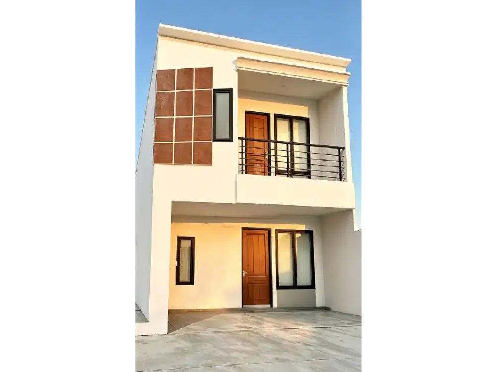 Rumah New 2 Lantai 450 JT an Free All Biaya Dekat Gerbang Tol Cisalak Depok