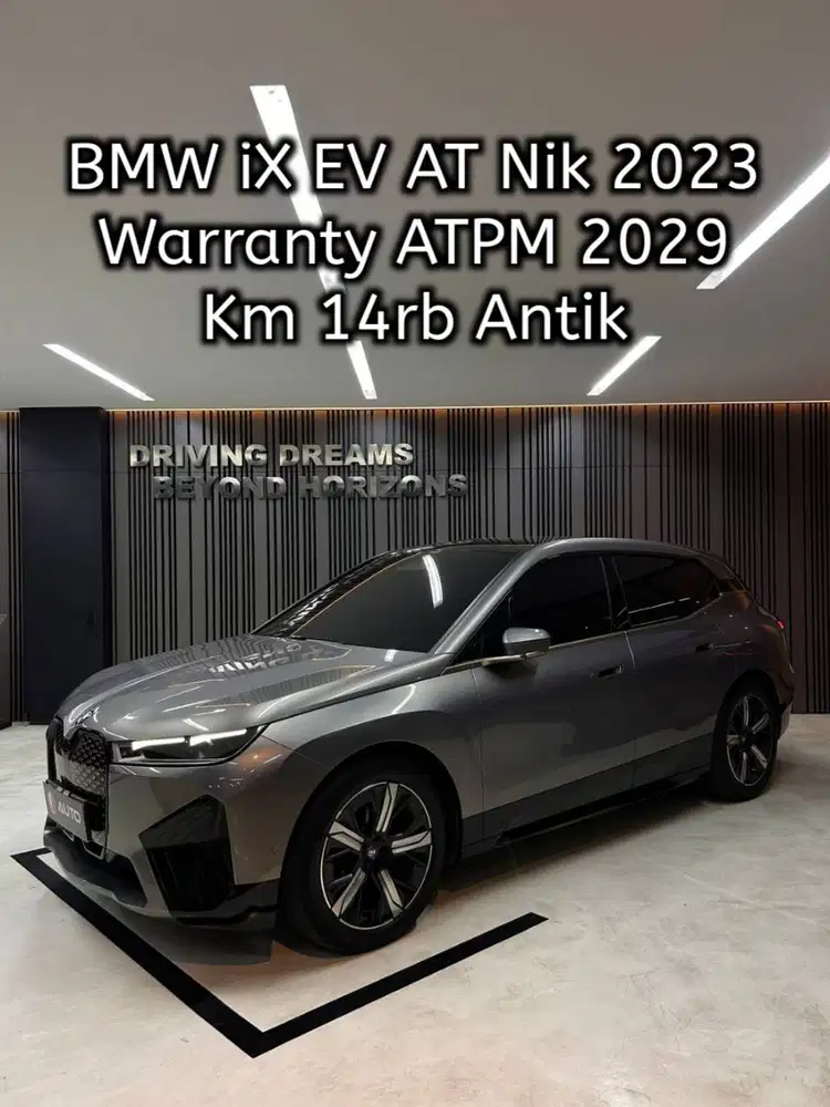 BMW iX EV xDrive40 2023 Abu2 Metalik Km14rb B1824NDS