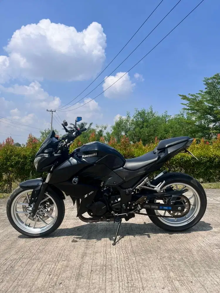 Kawasaki z250 2013 siap touring