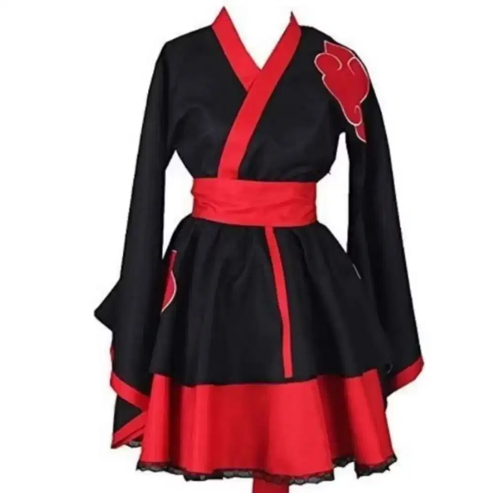 AKATSUKI KIMONO COSPLAY DRESS