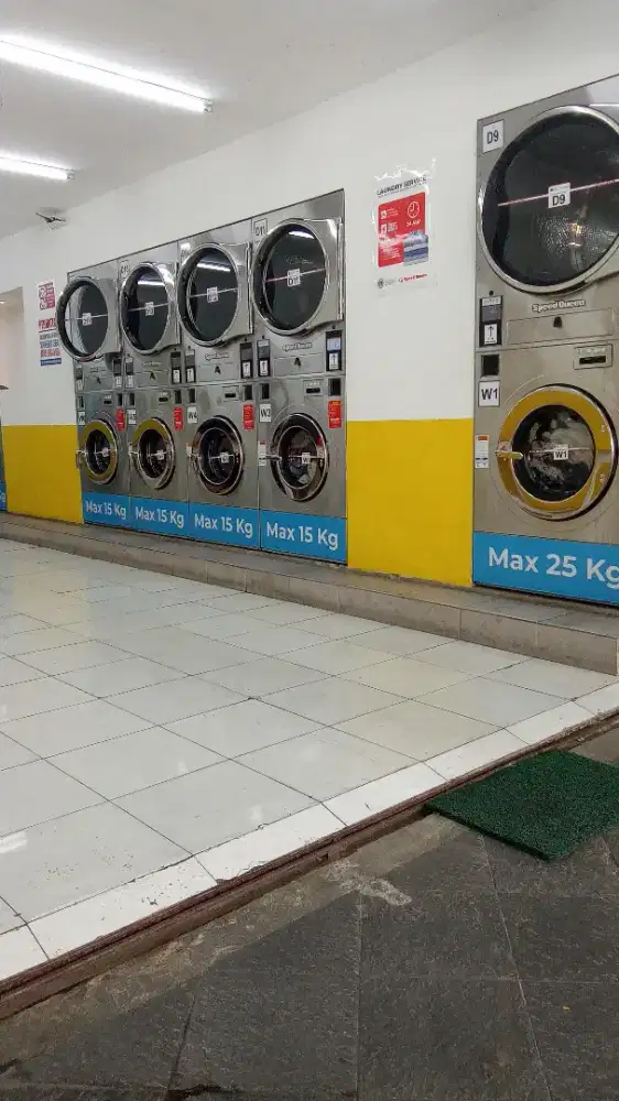 Loker Laundry bubble mencong