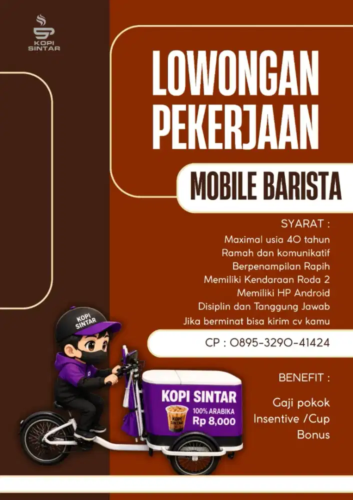 Kopi keliling / Barista Mobile